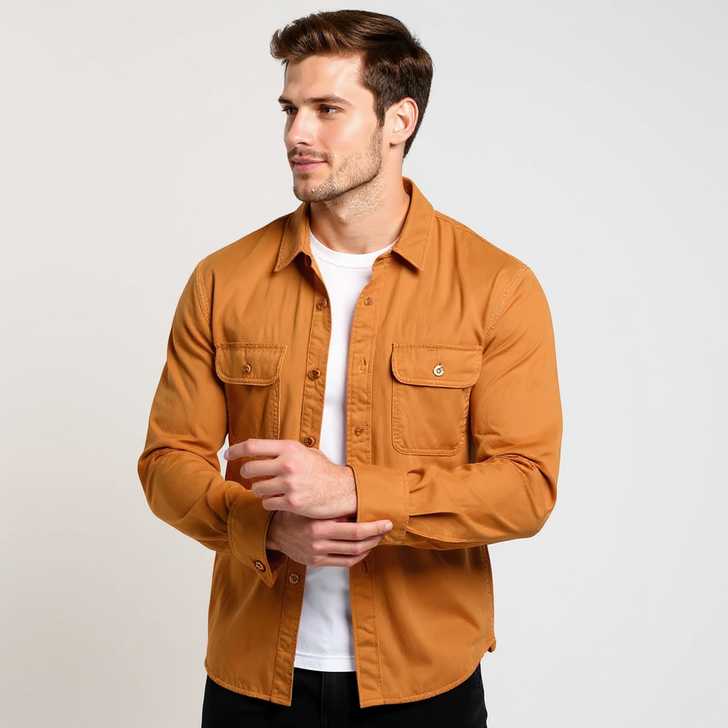 Camisa Palermo Caramel